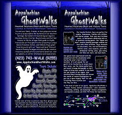 Appalachian GhostWalks Brochure
