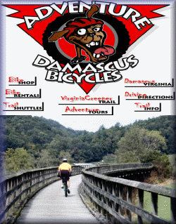 Adventure Damascus Bike Rentals Virginia Creeper Trail