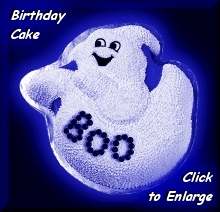 Ghost Themed Birthday Party