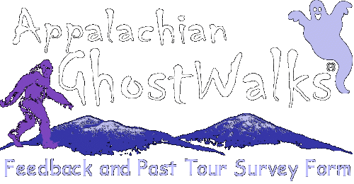 GhostWalk of Gatlinburg Ghost Tour Survey Feedback Form