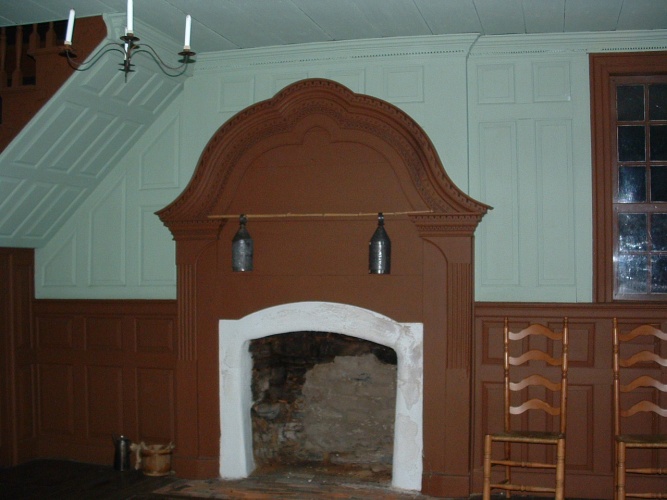 Carter Mansion Fireplace