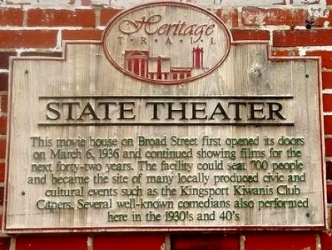 Kingsport State Theatre Heritage Trail